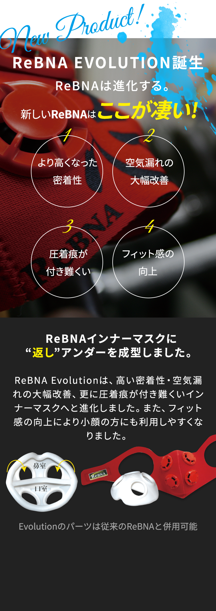 ReBNA（レブナマスク）とは？ | ReBNA CLUB（レブナクラブ）
